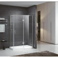 new interesting hinge style shower door